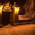 The other side of the Oaksmere's entrance, A Couple of Snow Days, Brome, Suffolk - 16th January 2013