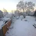 The view from the bedroom, More Snow Days and a Wind Turbine is Built, Brome, Suffolk - 19th January 2013