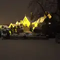 The Oaksmere at night, More Snow Days and a Wind Turbine is Built, Brome, Suffolk - 19th January 2013