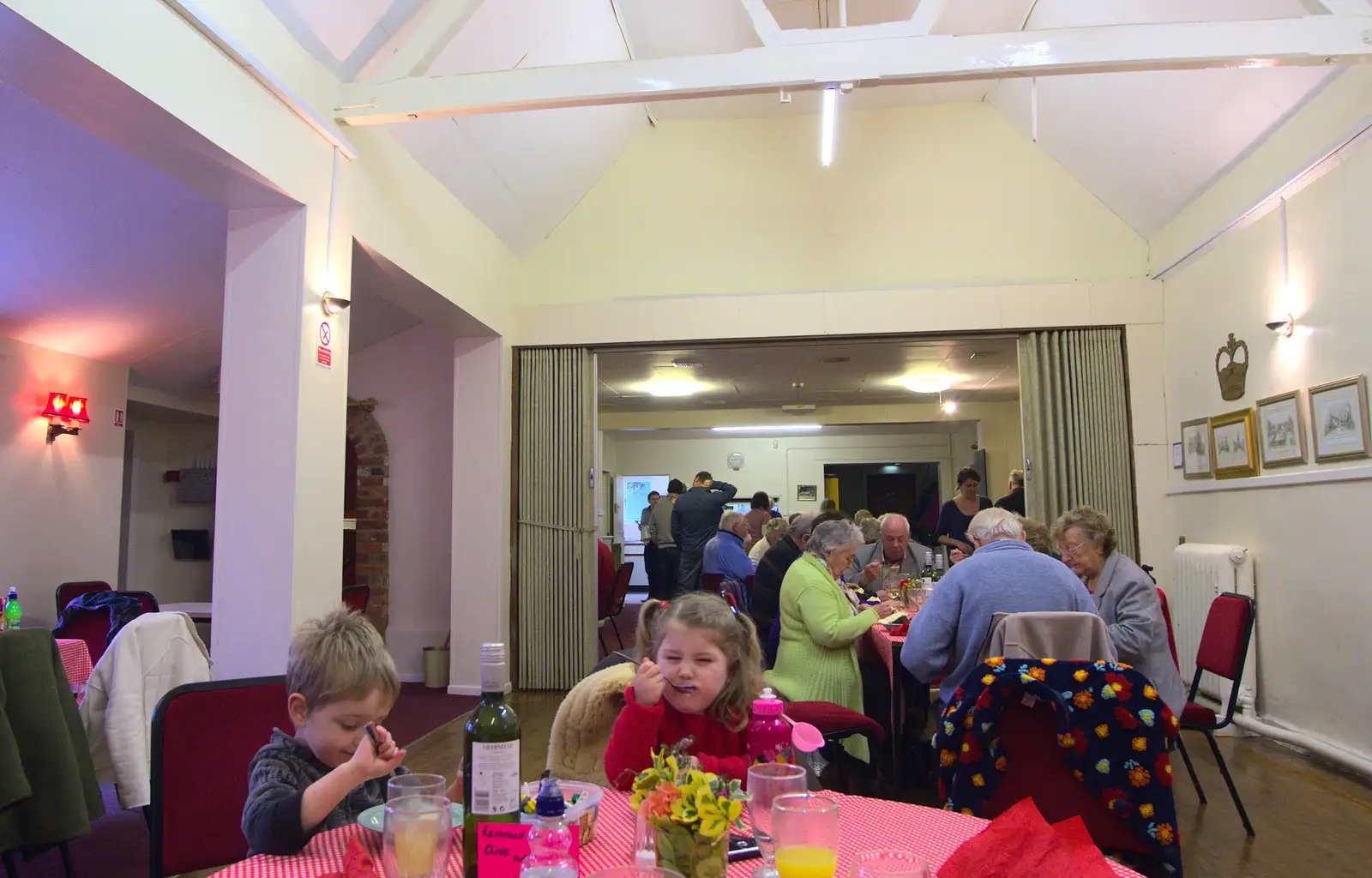 The village hall, from Sunday Lunch at the Village Hall, Brome, Suffolk - 3rd February 2013