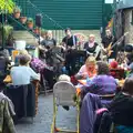 A busy Amandine's courtyard, Music at Amandines and a High Lodge Bike Ride, Diss and Brandon - 17th February 2013