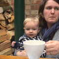 Isobel's got a coffee, Music at Amandines and a High Lodge Bike Ride, Diss and Brandon - 17th February 2013