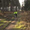 Isobel on a path, Music at Amandines and a High Lodge Bike Ride, Diss and Brandon - 17th February 2013