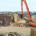 The old factory is demolished, The Demolition of the Bacon Factory, Ipswich, Suffolk - 20th February 2013