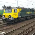 An American Class 70 loco, 70001, The Demolition of the Bacon Factory, Ipswich, Suffolk - 20th February 2013