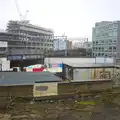 A view over Bethnal Green, The Demolition of the Bacon Factory, Ipswich, Suffolk - 20th February 2013