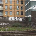 Graffiti from Özil and Bake, Demolition of the Bacon Factory, and Railway Dereliction, Ipswich and London - 5th March 2013