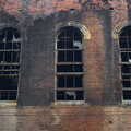 Smashed windows, Demolition of the Bacon Factory, and Railway Dereliction, Ipswich and London - 5th March 2013