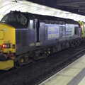 Class 37 37423 on platform 11, Demolition of the Bacon Factory, and Railway Dereliction, Ipswich and London - 5th March 2013