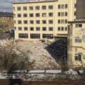 A pile of crushed concrete, Bramford Dereliction and Marconi Demolition, Chelmsford - 12th March 2013