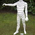 A zebra mannequin, A Trip to Highcliffe Castle, Highcliffe, Dorset - 18th March 2013