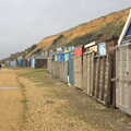 Barton beach huts: it's not quite Southwold, Barton on Sea Beach, and a Trip to Christchurch, Hampshire and Dorset - 19th March 2013