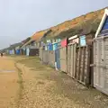 Barton beach huts: it's not quite Southwold, Barton on Sea Beach, and a Trip to Christchurch, Hampshire and Dorset - 19th March 2013