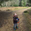 Fred looks up at the Redwoods, The Ornamental Drive, Rhinefield, New Forest - 20th March 2013