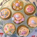 A nice collection of cup cakes, An Easter Visit from Da Gorls, Brome, Suffolk - 2nd April 2013