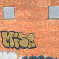 A graffiti tag by 'Misc', A Walk at Grandad's, Bramford Dereliction and BSCC at Yaxley, Eye, Suffolk - 2nd April 2013