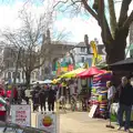 Norwich market, A Very Random Norwich Day, and The BBs at Laxfield, Norfolk and Suffolk - 13th April 2013