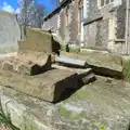 A pile of gravestones, A Very Random Norwich Day, and The BBs at Laxfield, Norfolk and Suffolk - 13th April 2013