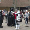 Darth Vader and minions assemble on London Street, A Very Random Norwich Day, and The BBs at Laxfield, Norfolk and Suffolk - 13th April 2013