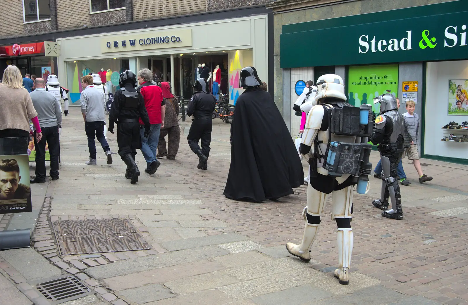 The Empire Walks Past, from A Very Random Norwich Day, and The BBs at Laxfield, Norfolk and Suffolk - 13th April 2013