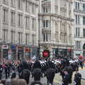 The scene on St. Paul's Churchyard, Margaret Thatcher's Funeral, St. Paul's, London - 17th April 2013