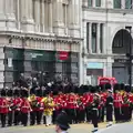 A military band in Bearskins, Margaret Thatcher's Funeral, St. Paul's, London - 17th April 2013