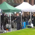 The world's media is in attendance, Margaret Thatcher's Funeral, St. Paul's, London - 17th April 2013