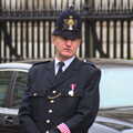 A City of London Rozzer, in ceremonial uniform, Margaret Thatcher's Funeral, St. Paul's, London - 17th April 2013