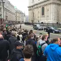 The view around St. Paul's, Margaret Thatcher's Funeral, St. Paul's, London - 17th April 2013