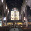 The nave of St. Mary and All Saints, Chesterfield and the Twisty Spire, Derbyshire - 19th April 2013