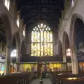 The nave of St. Mary and All Saints, Chesterfield and the Twisty Spire, Derbyshire - 19th April 2013