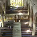 A view of the church from under the tower, Chesterfield and the Twisty Spire, Derbyshire - 19th April 2013