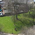 Looking down on the churchyard, Chesterfield and the Twisty Spire, Derbyshire - 19th April 2013