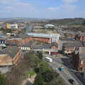 Chesterfield, looking towards Rotherham, Chesterfield and the Twisty Spire, Derbyshire - 19th April 2013