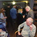 Grandad looks at Harry, Uncle James's Ninetieth Birthday, Cheadle Hulme, Manchester - 20th April 2013