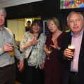 Neil, Caroline, Judith and Bruno, Uncle James's Ninetieth Birthday, Cheadle Hulme, Manchester - 20th April 2013