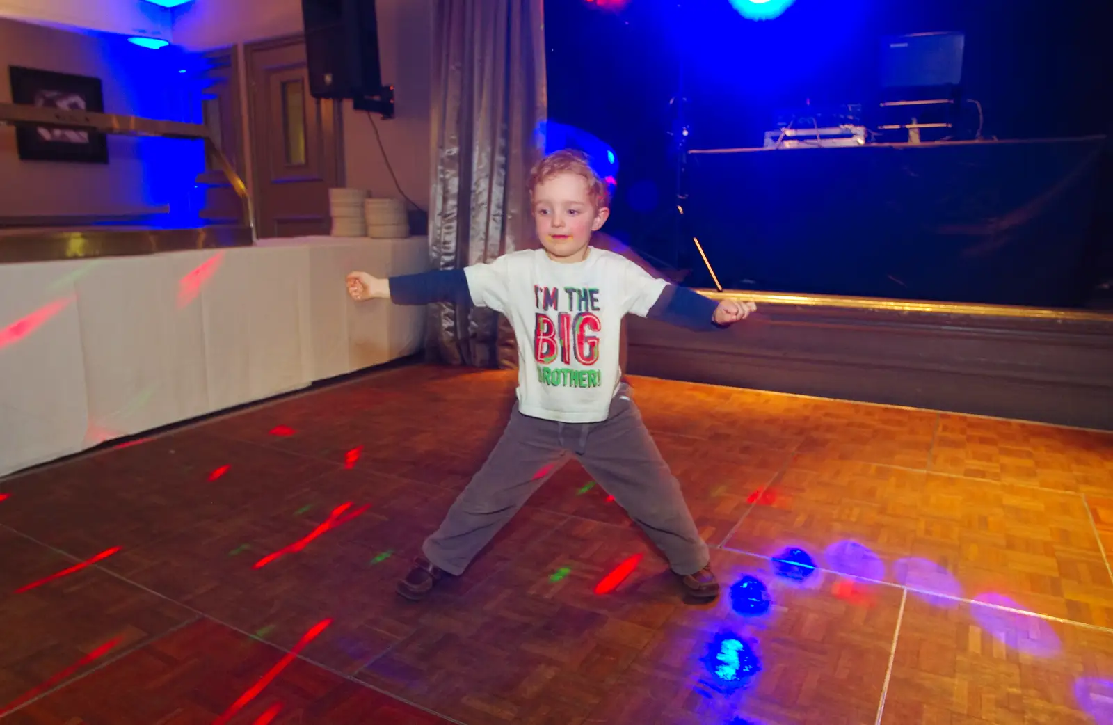 Fred keeps the dancing going in fine style, from Uncle James's Ninetieth Birthday, Cheadle Hulme, Manchester - 20th April 2013