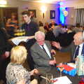 Champagne is brought in, Uncle James's Ninetieth Birthday, Cheadle Hulme, Manchester - 20th April 2013