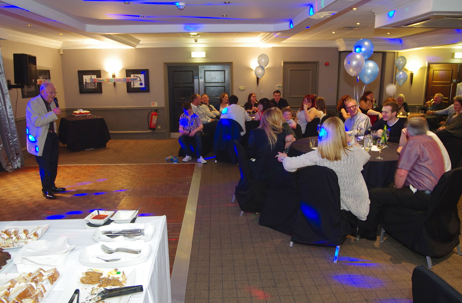 There's another speech from Uncle James's Ninetieth Birthday, Cheadle Hulme, Manchester - 20th April 2013