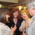 Cathy and Josephine chat to N&C, Uncle James's Ninetieth Birthday, Cheadle Hulme, Manchester - 20th April 2013