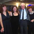 Cathy, Mandy, James and Debby, Uncle James's Ninetieth Birthday, Cheadle Hulme, Manchester - 20th April 2013