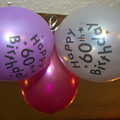 Spammy's Birthday, The Swan Inn, Brome, Suffolk - 27th April 2013, Happy Birthday balloons