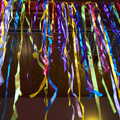 2013 The hall is decorated with a load of paper streamers