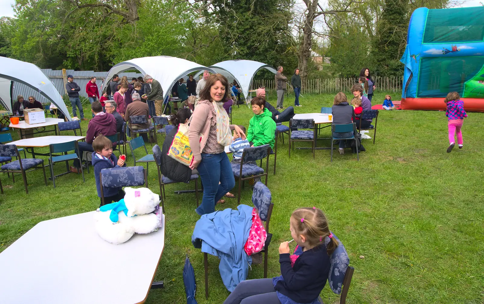 The outside Fete, from Demolishing The 1st Eye Scout Hut, Wellington Road, Eye, Suffolk - 11th May 2013