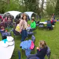 The outside Fete, Demolishing The 1st Eye Scout Hut, Wellington Road, Eye, Suffolk - 11th May 2013