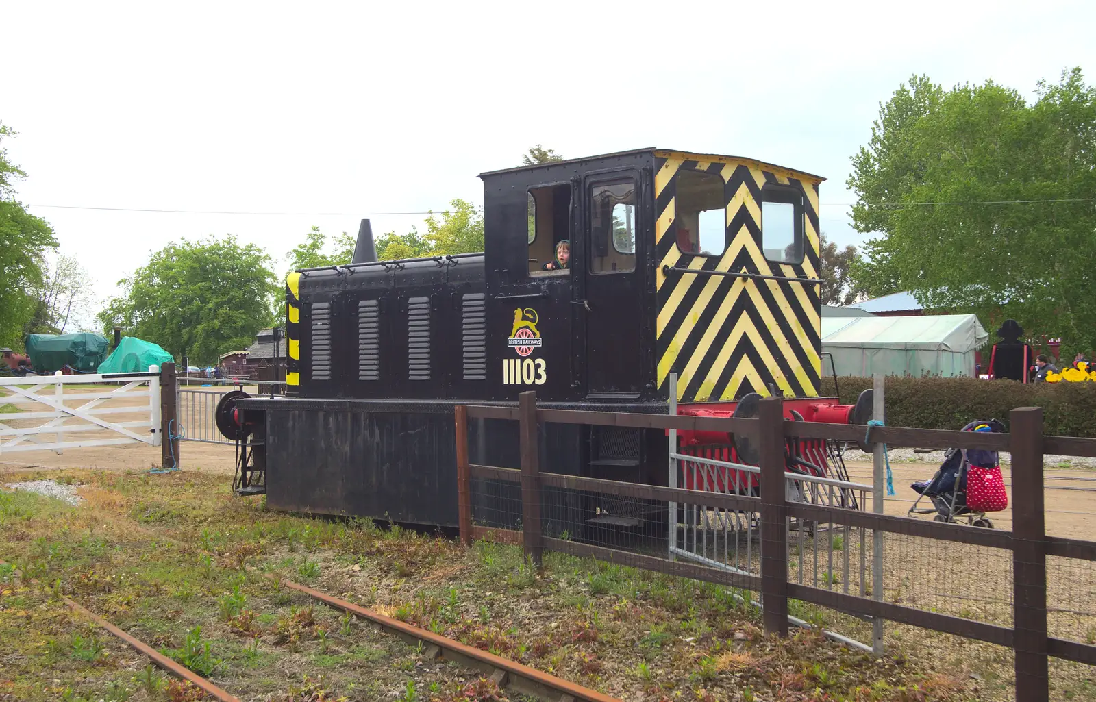 Shunter 11103 - Mavis, from A Day at Bressingham Steam and Gardens, Diss, Norfolk - 18th May 2013