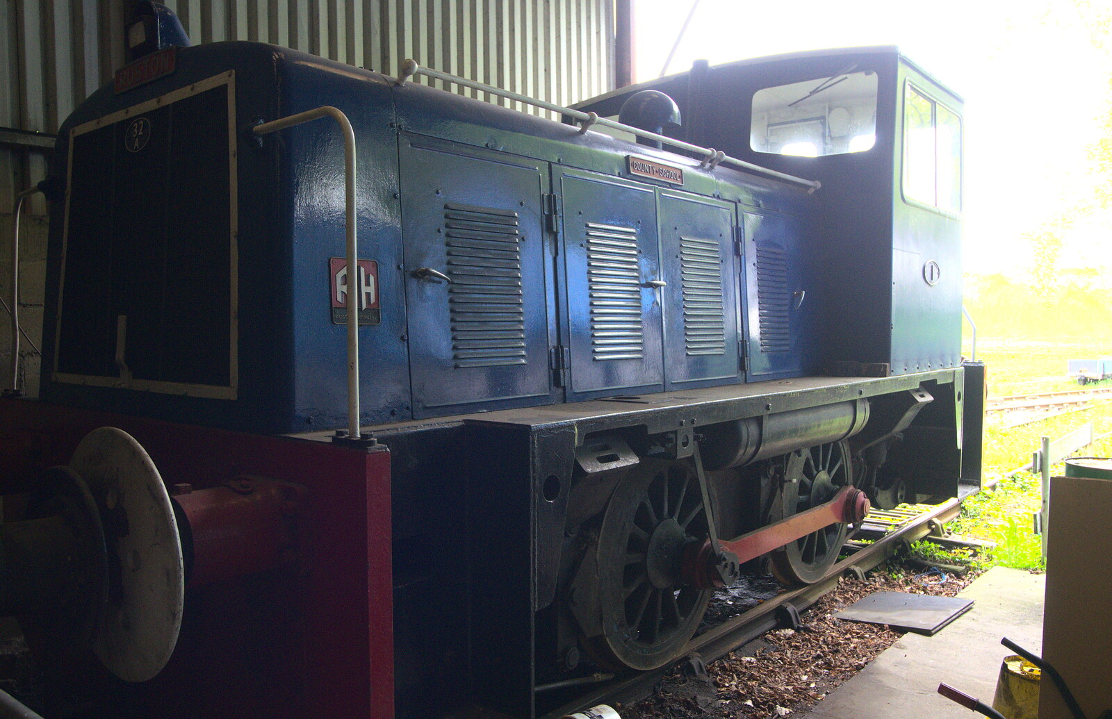 An old shunting engine from A Day at Bressingham Steam and Gardens, Diss, Norfolk - 18th May 2013