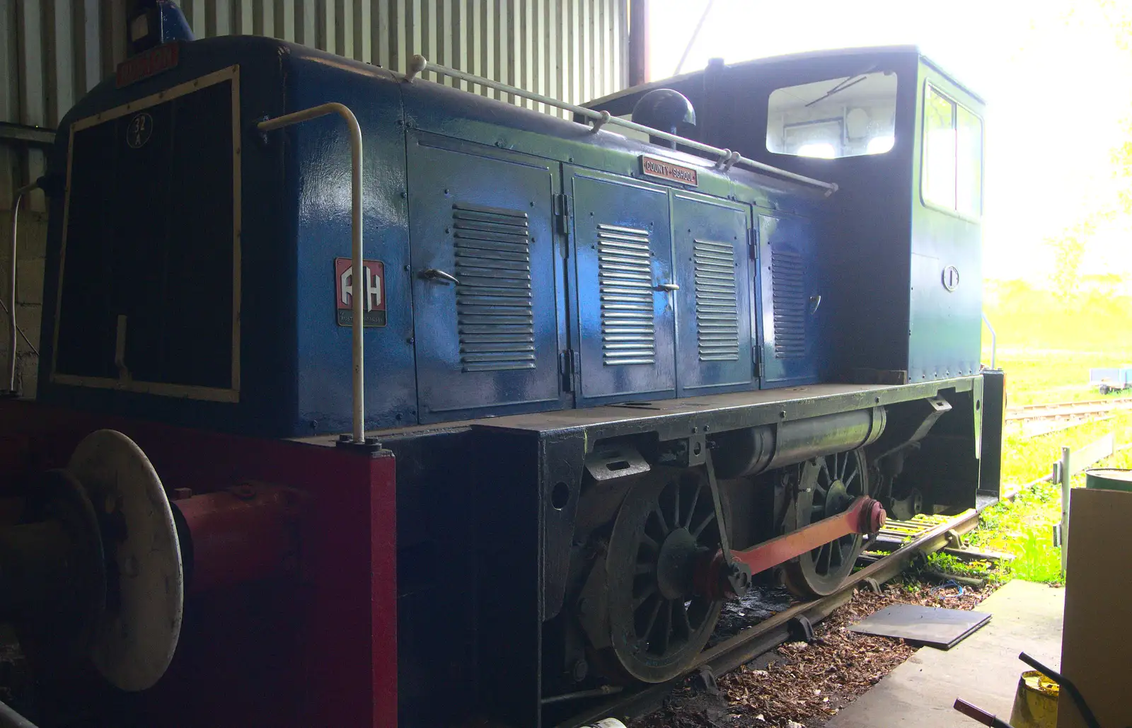 An old shunting engine, from A Day at Bressingham Steam and Gardens, Diss, Norfolk - 18th May 2013