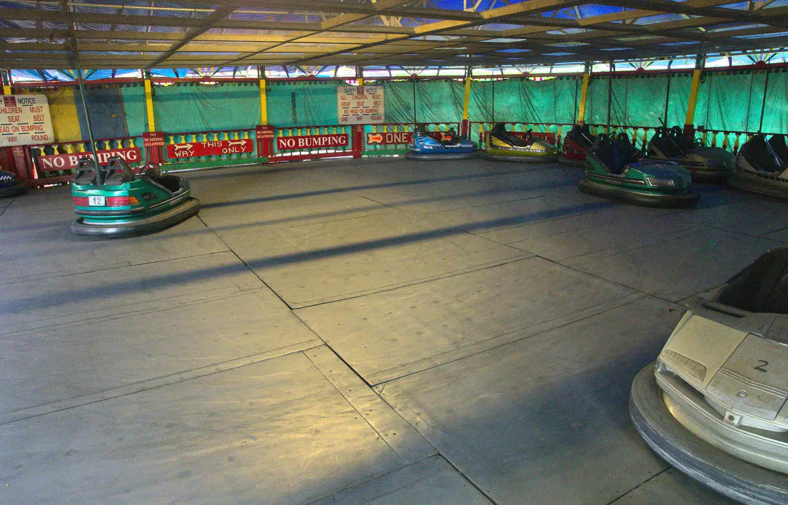 The bumper cars aren't running today, from A Day at Bressingham Steam and Gardens, Diss, Norfolk - 18th May 2013