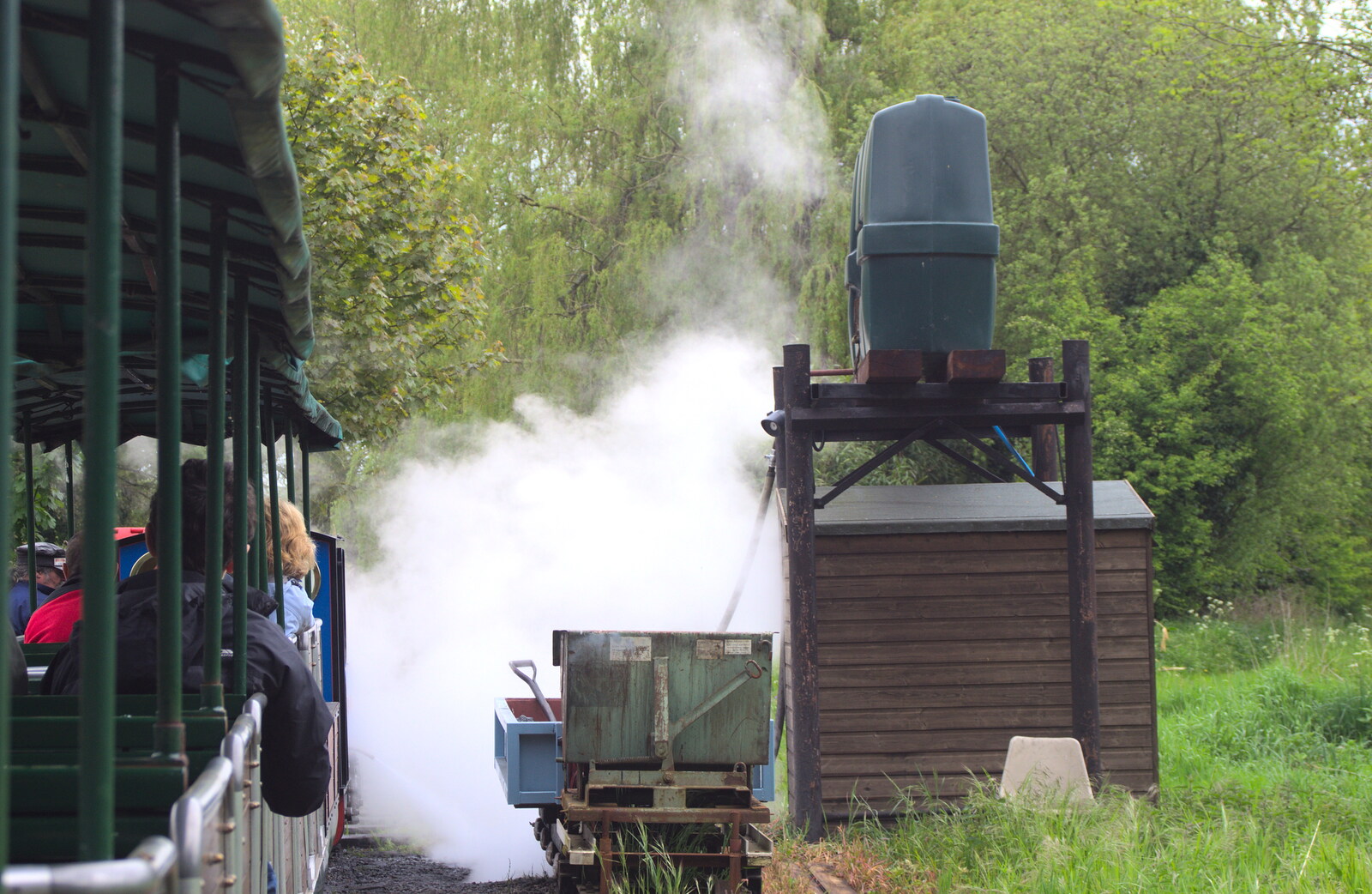 Steam's up from A Day at Bressingham Steam and Gardens, Diss, Norfolk - 18th May 2013